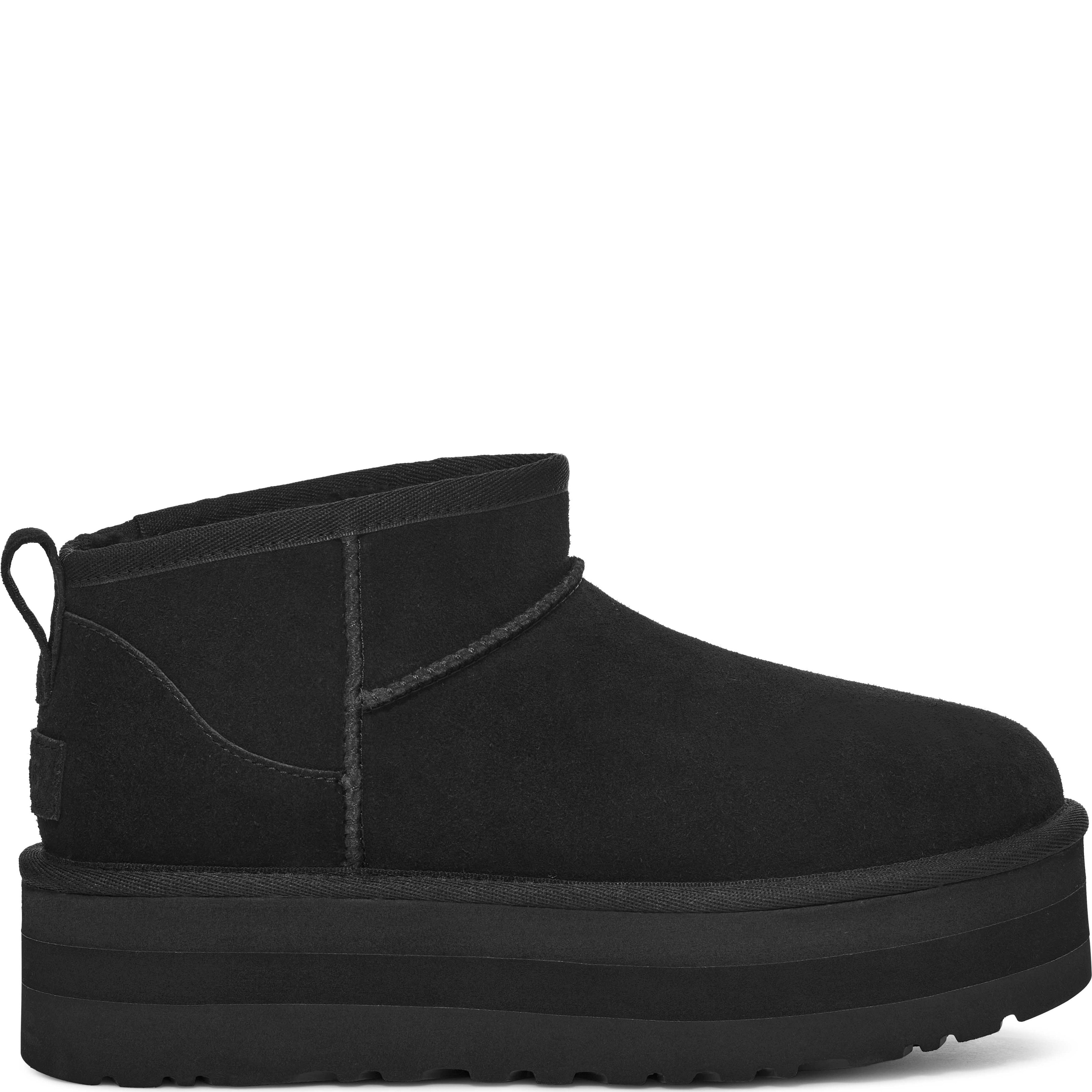 UGG Aulinukai moterims, Juoda, Classic Ultra Mini booties 7