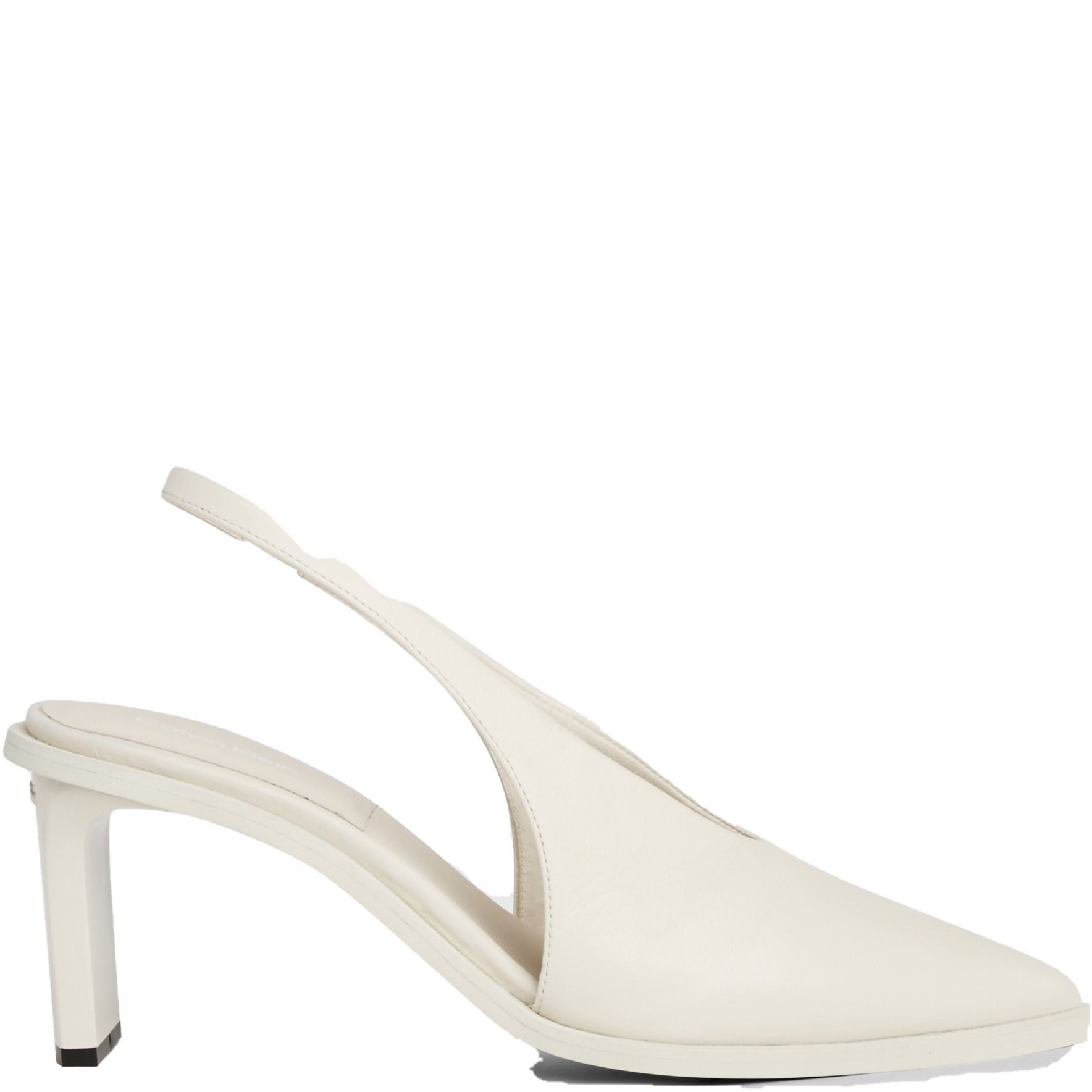 CALVIN KLEIN Aukštakulniai moterims, Smėlio, Heel slingback pump 70 2