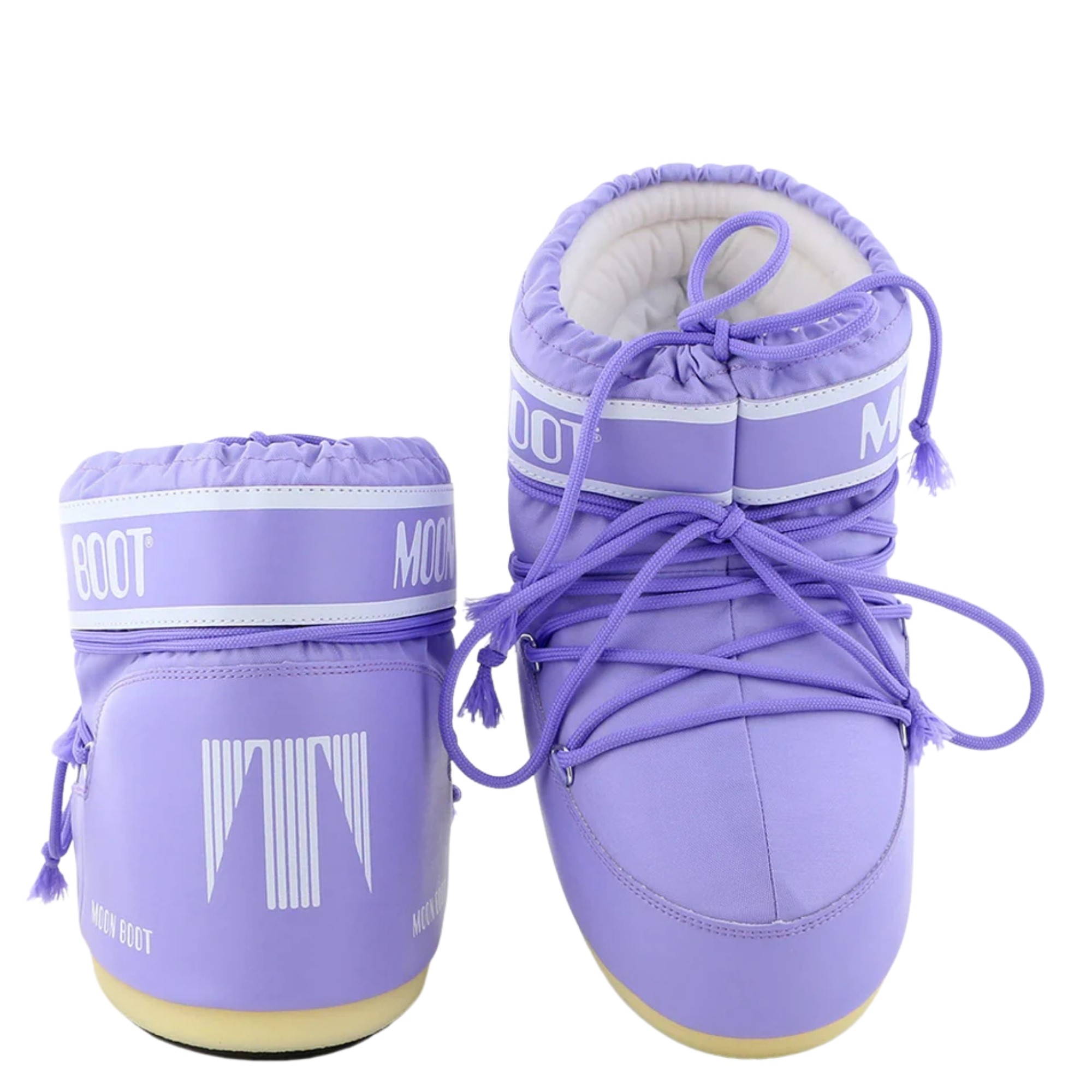 MOON BOOT Aulinukai moterims, Violetinė, Mb icon low nylon boots 4