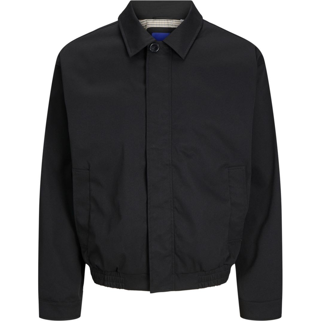 JACK & JONES Lengva striukė vyrams, Juoda, Islington jacket 1
