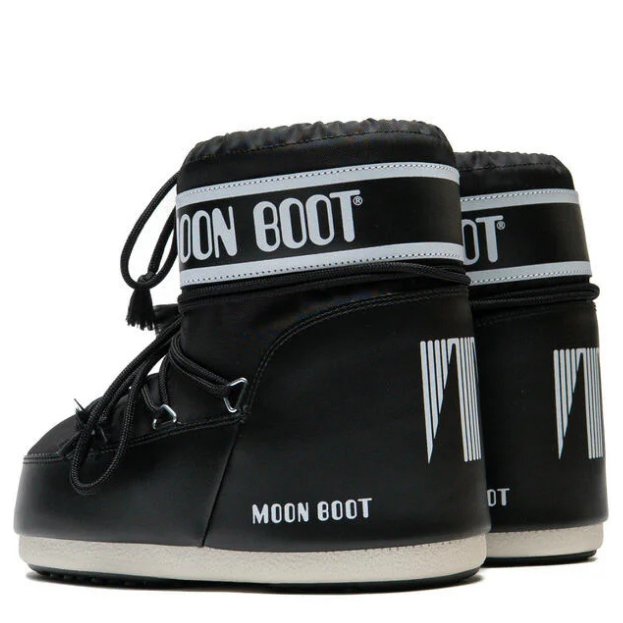 MOON BOOT Aulinukai moterims, Juoda, Mb icon low nylon boots 3