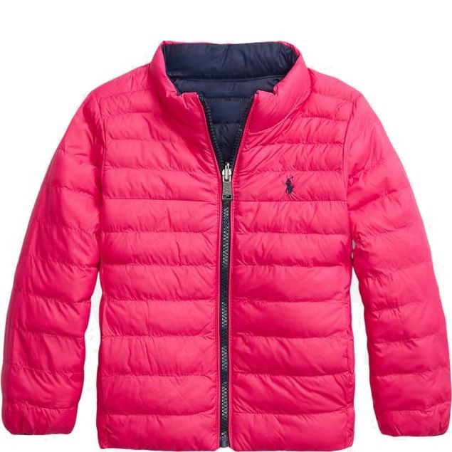 RALPH LAUREN KIDS Bomberis berniukams, Rožinė, Terra bomber (2-7) 1