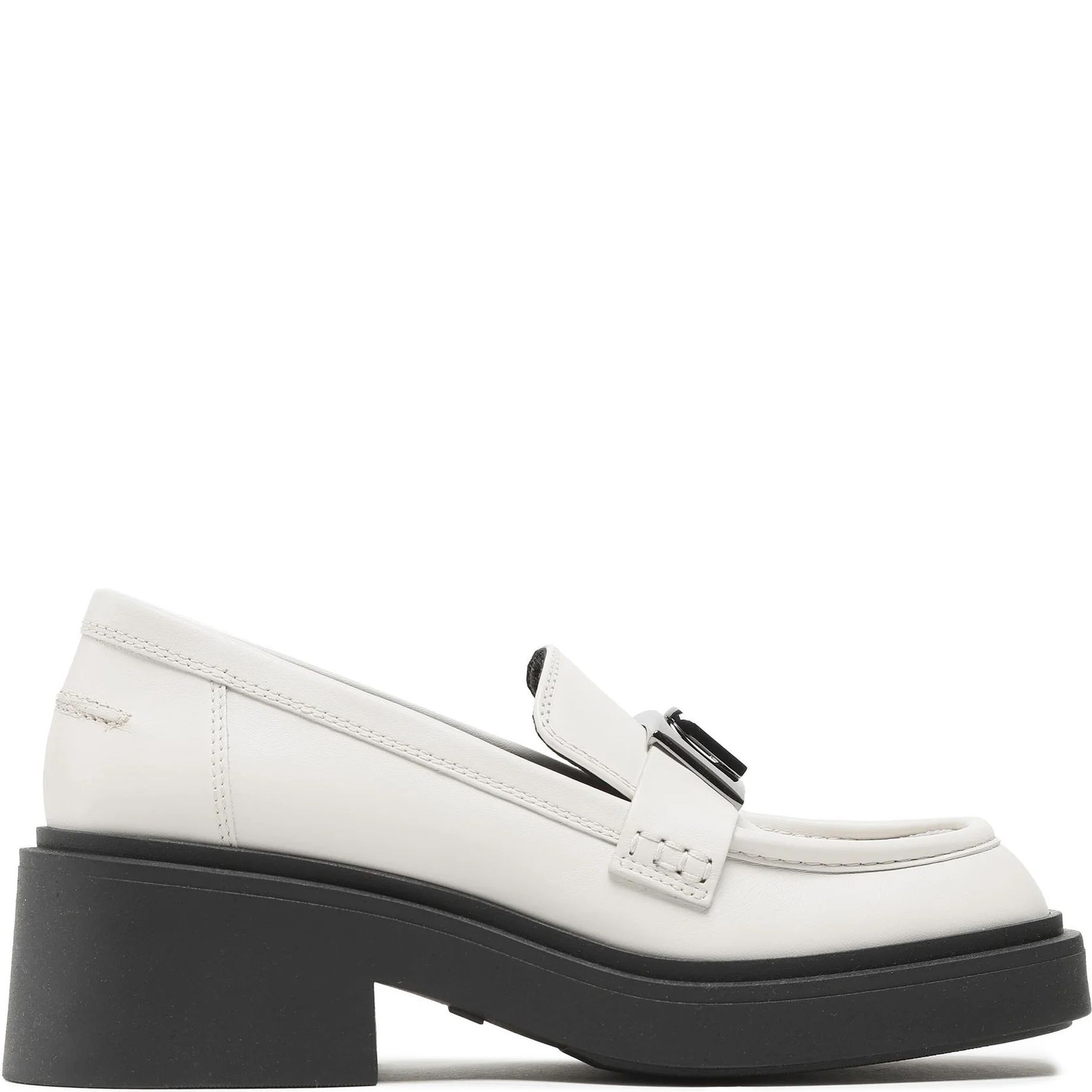 FURLA Loaferiai moterims, Balta, Furla college loafer 2