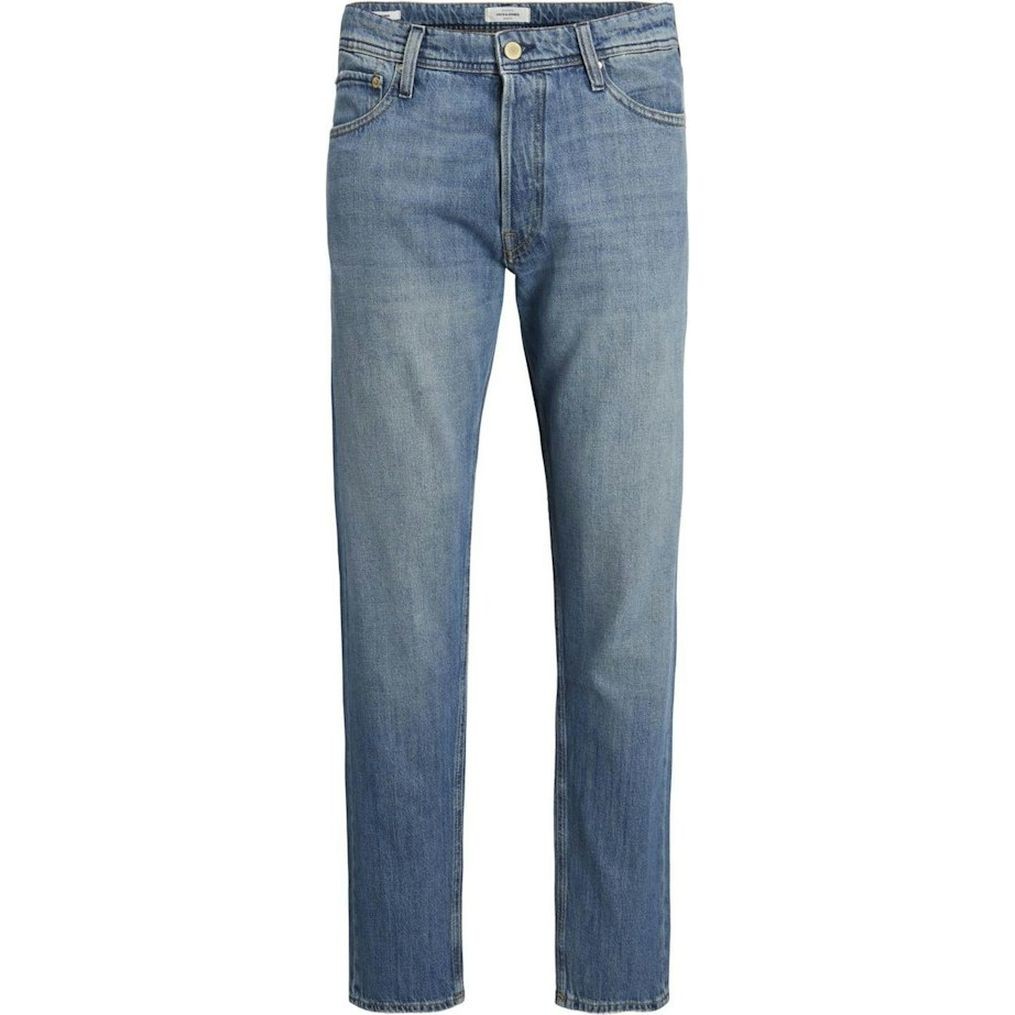 JACK & JONES Tiesūs džinsai vyrams, Mėlyna, JJICHRIS JJORIG 1