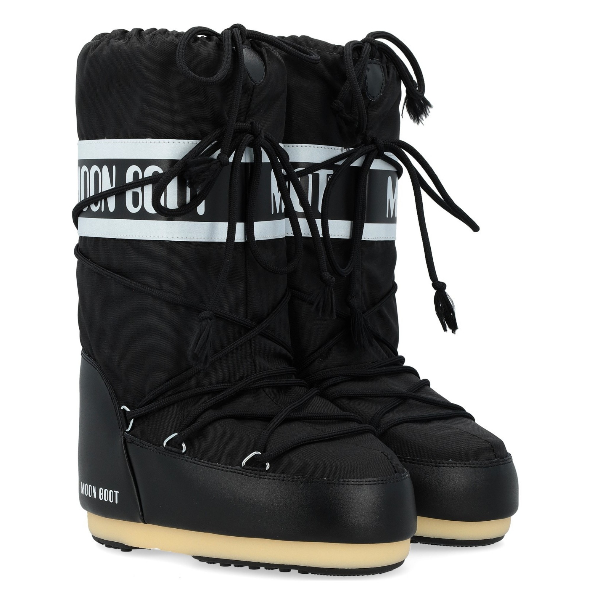 MOON BOOT Auliniai moterims, Juoda, Mb icon nylon boots 2