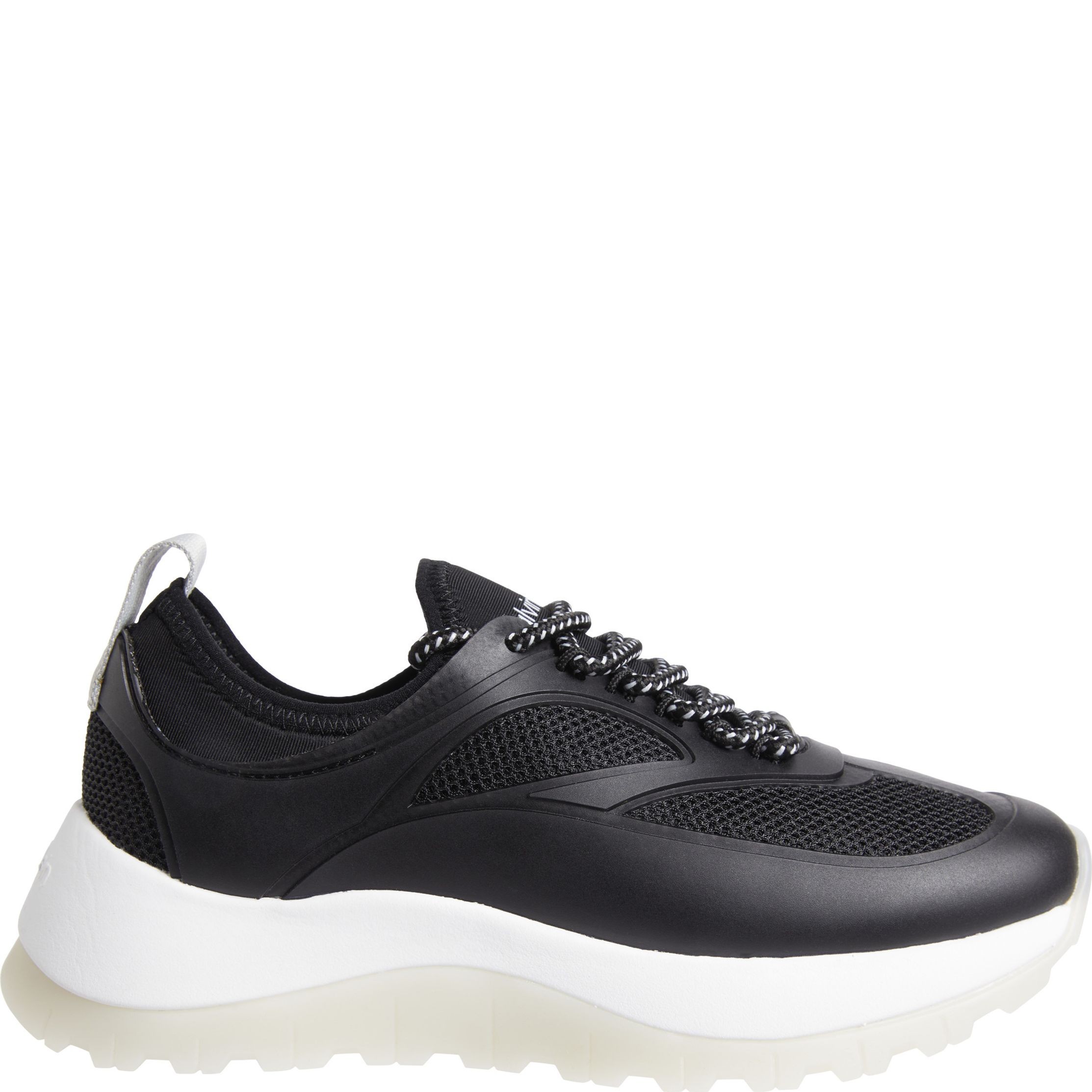 CALVIN KLEIN Laisvalaikio bateliai moterims, Juoda, Lace up pearl mix leisure
