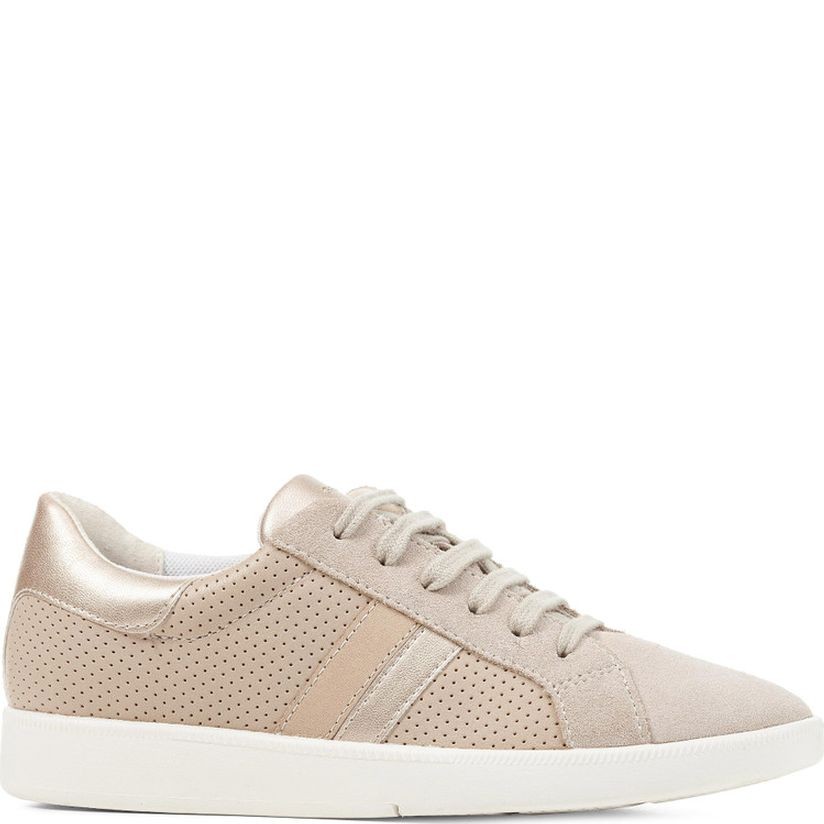 GEOX Laisvalaikio bateliai moterims, Smėlio, Meleda sneakers 1