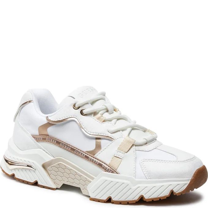 GUESS Laisvalaikio bateliai moterims, Balta, Carrli leisure 1