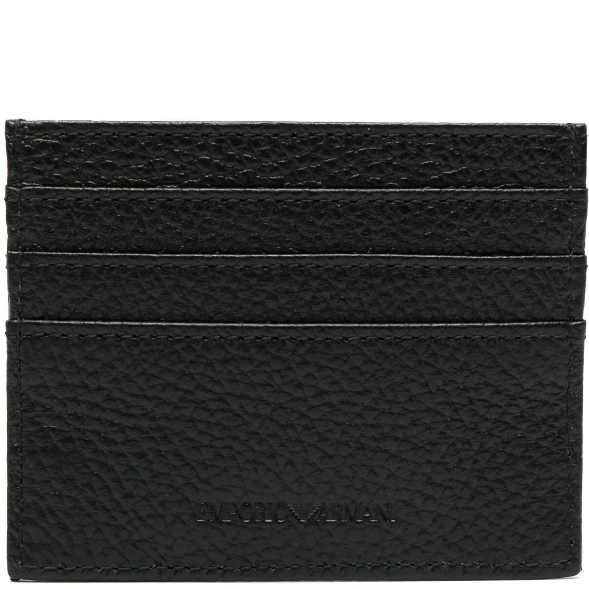 EMPORIO ARMANI Piniginė vyrams, Juoda, Card holder 2