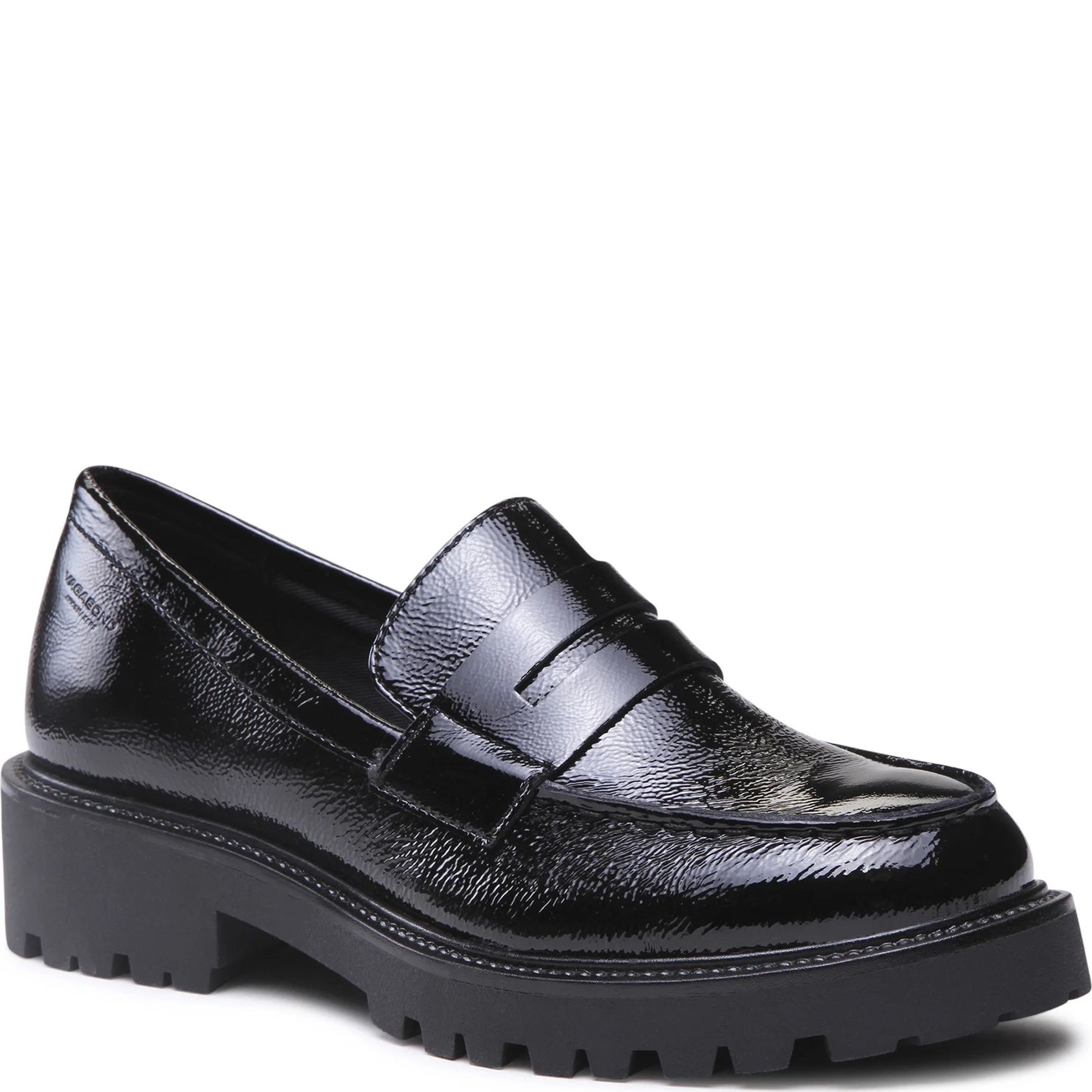 VAGABOND Loaferiai moterims, Juoda, Kenova loafers 1