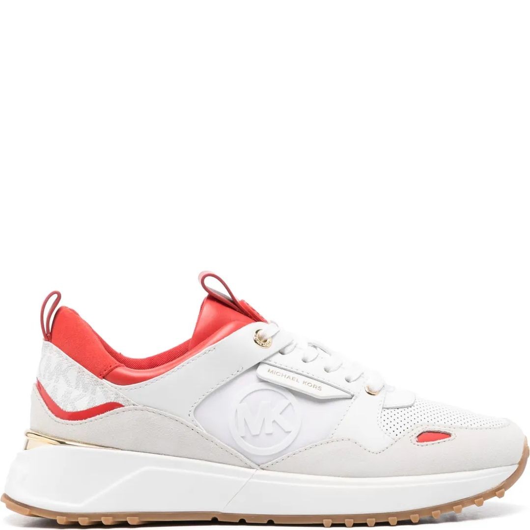 MICHAEL KORS Laisvalaikio bateliai moterims, Ruda, Theo trainer 2