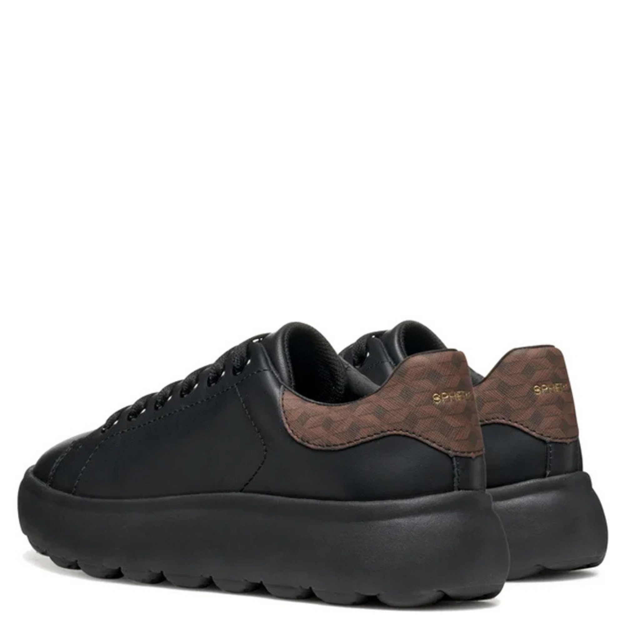 GEOX Laisvalaikio bateliai moterims, Juoda, Spherica  Leisure, geod45tcd8504c9229 4