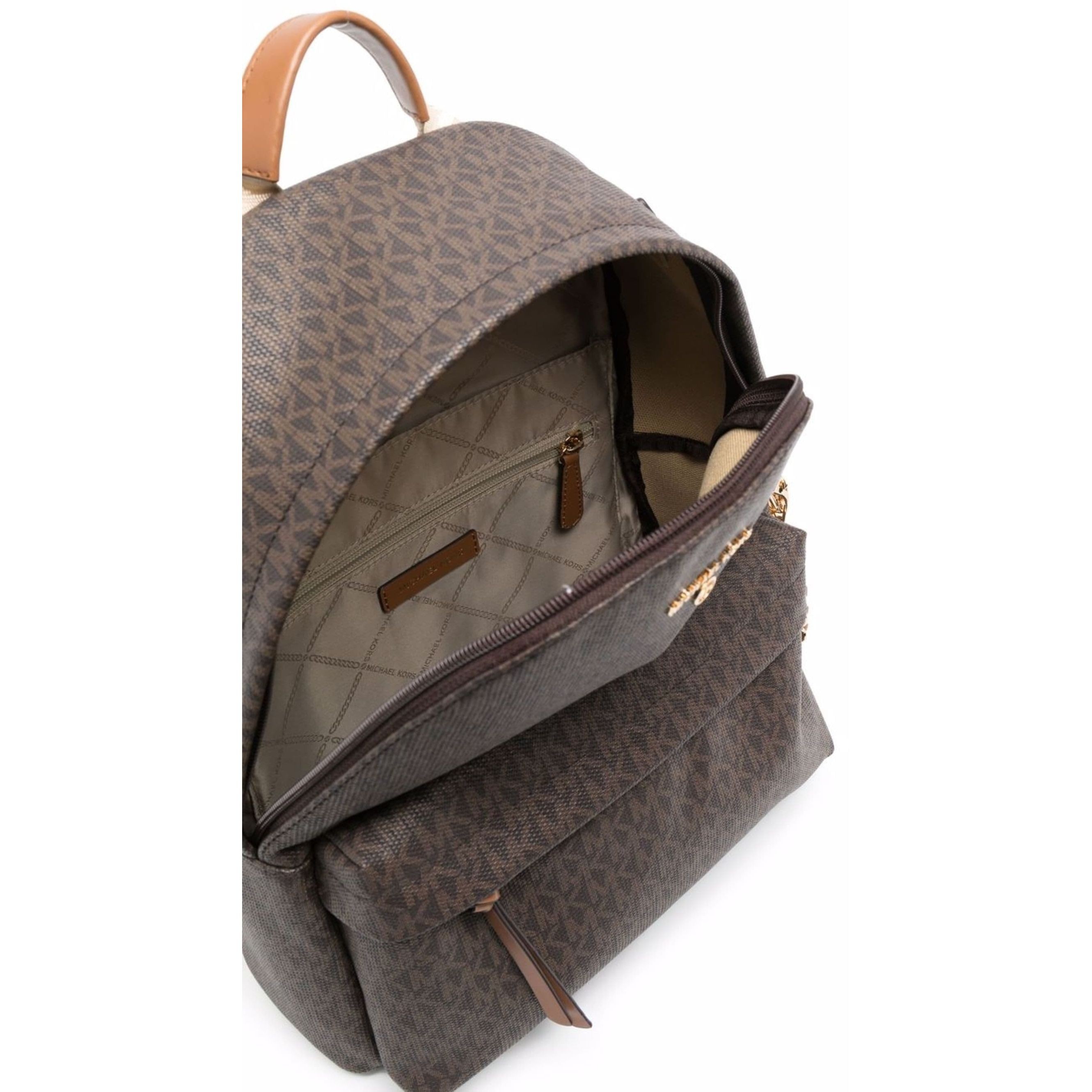 MICHAEL KORS Kuprinė moterims, Ruda, Slater backpack 4