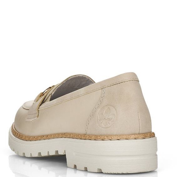 RIEKER Loaferiai moterims, Balta, LOAFERS 4