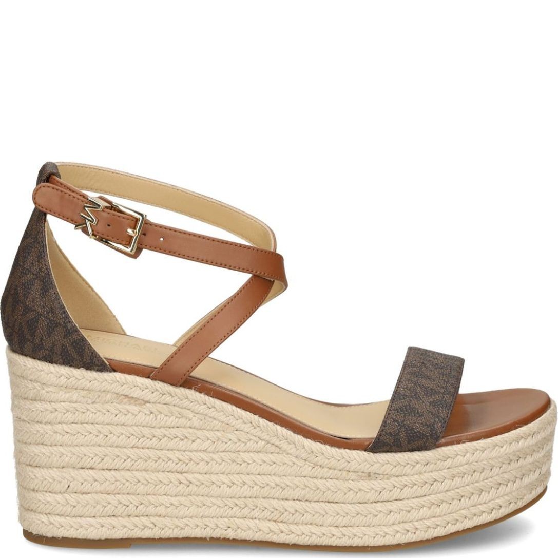 MICHAEL KORS Espadrilės moterims, Ruda, Serena wedge espadrille 1