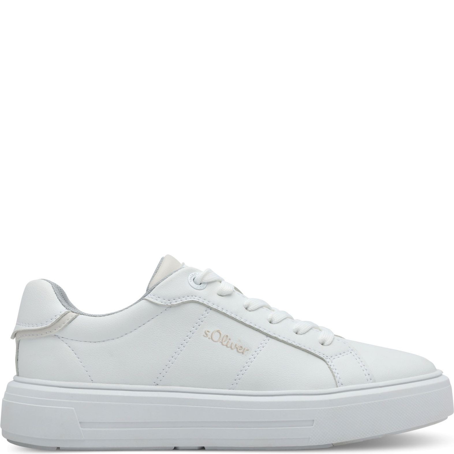 S.OLIVER Laisvalaikio bateliai moterims, Balta, Women Lace-upp 2