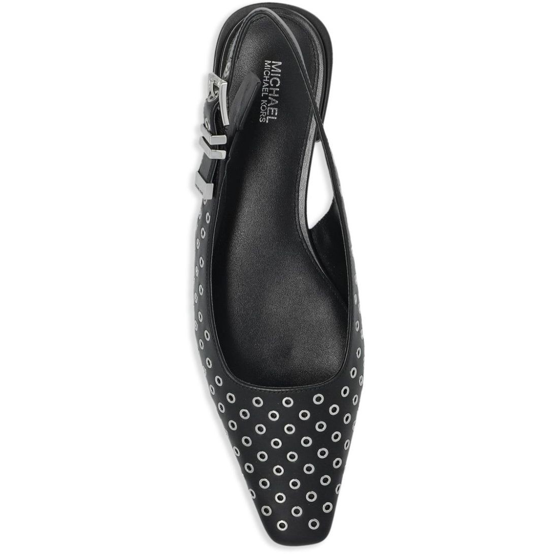 MICHAEL KORS Laisvalaikio bateliai moterims, Juoda, Darrington sling flat 4