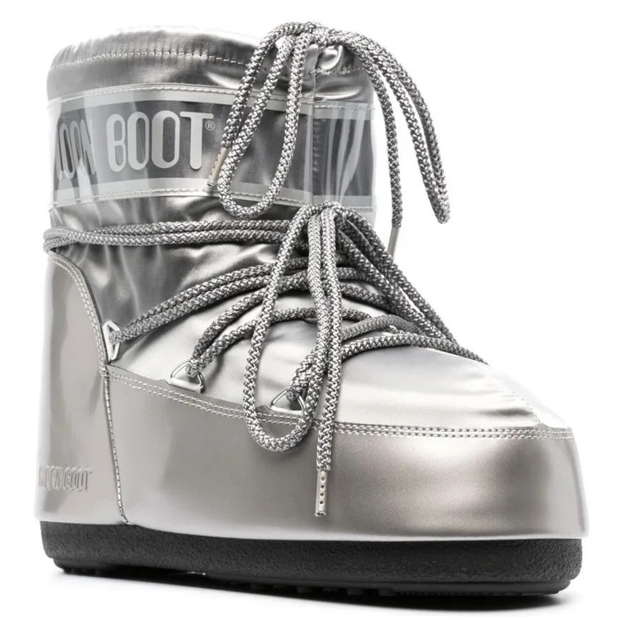 MOON BOOT Aulinukai moterims, Sidabrinė, Mb icon low glance boots 1