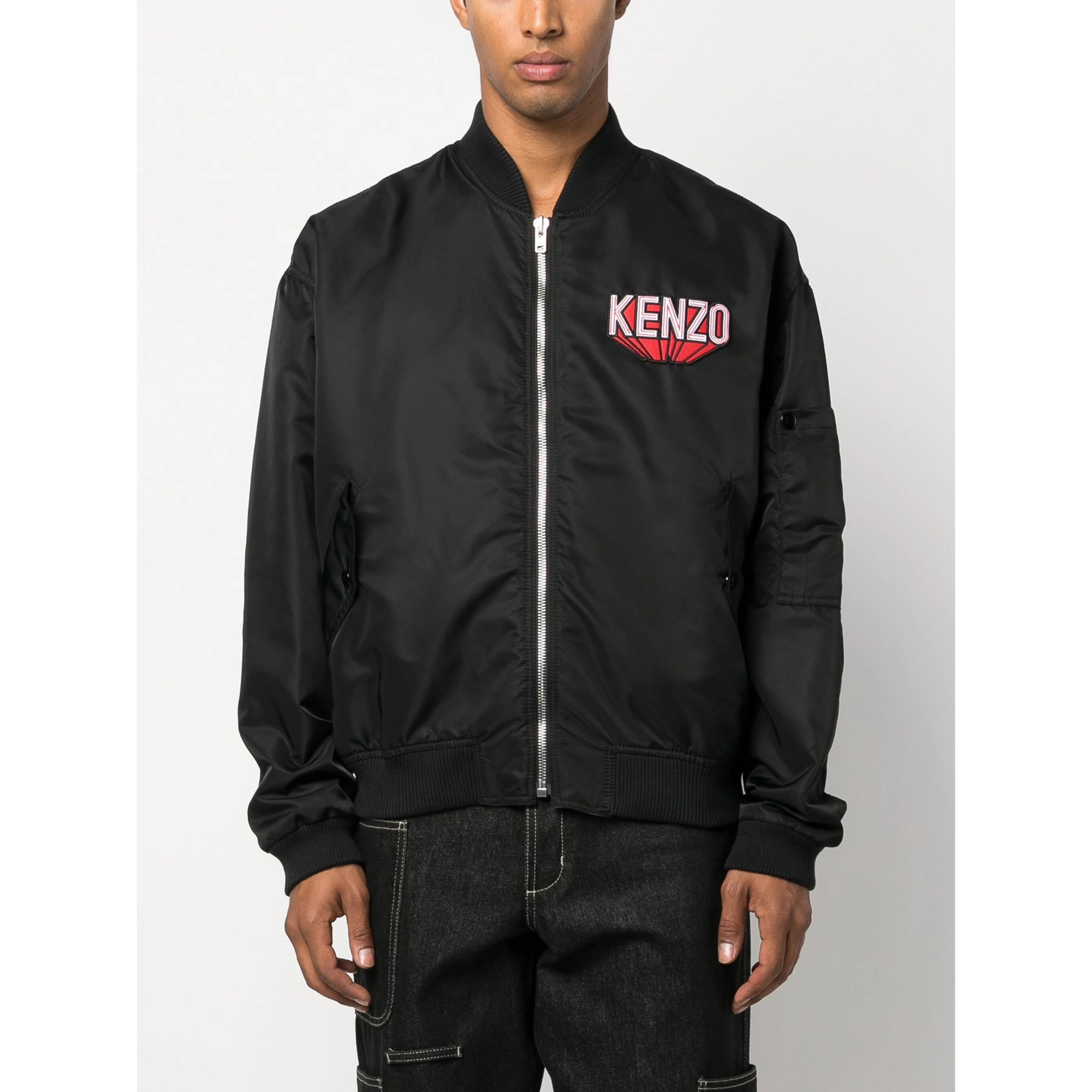 KENZO Bomberis vyrams, Juoda, Kenzo 3d flight bomber 3