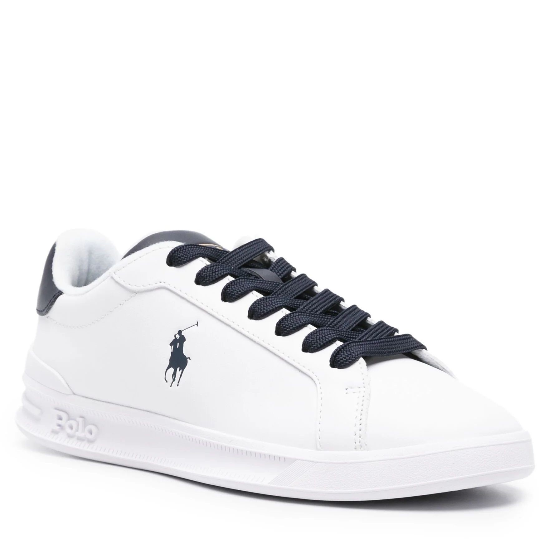 POLO RALPH LAUREN Laisvalaikio bateliai moterims, Balta, Low top lace sneakers 1