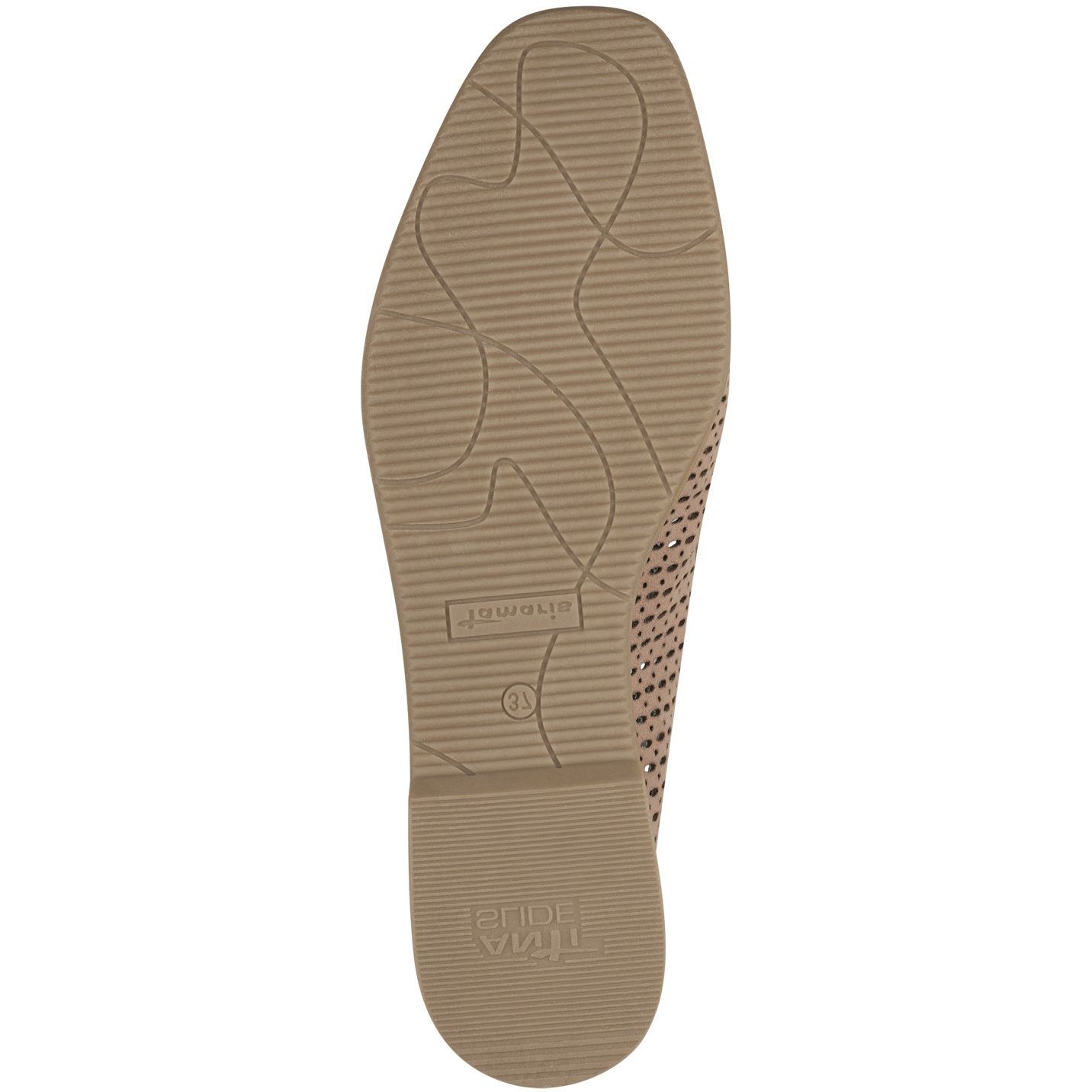 TAMARIS Loaferiai moterims, Smėlio, LOAFERS 4