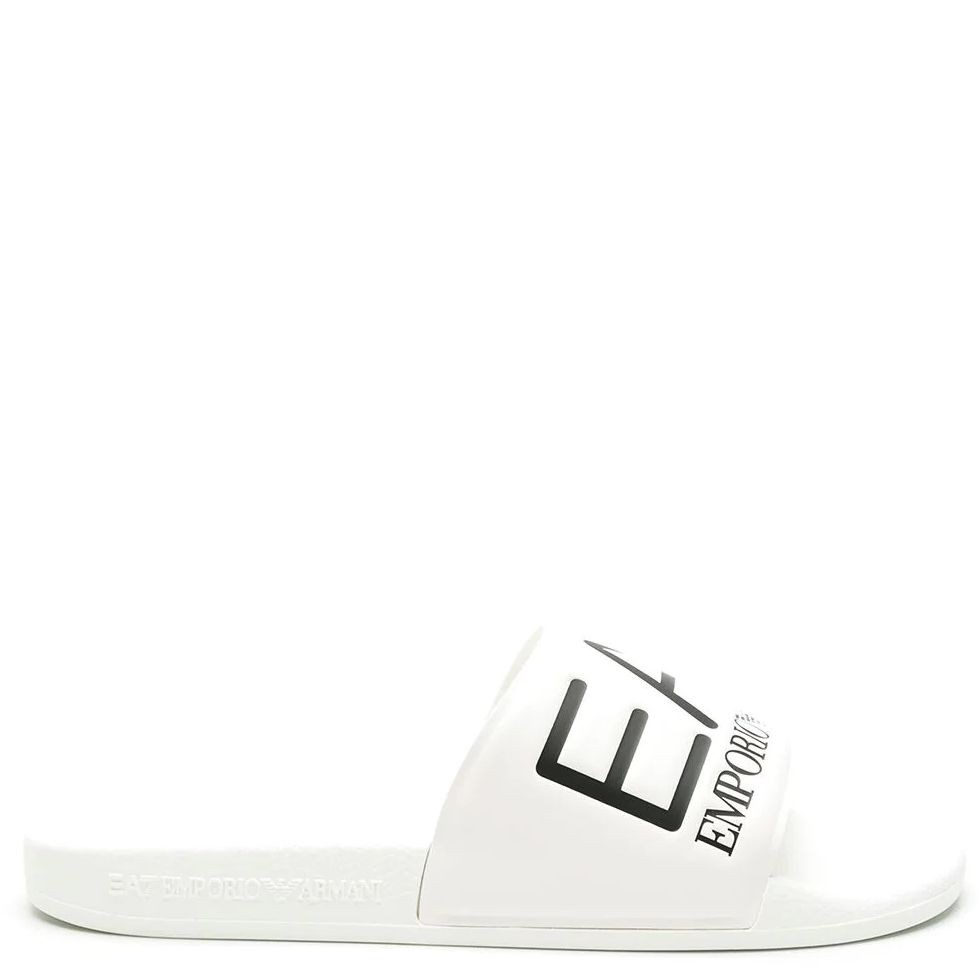 EA7 Šlepetės, Balta, SLIPPER VISIBILITY S 1