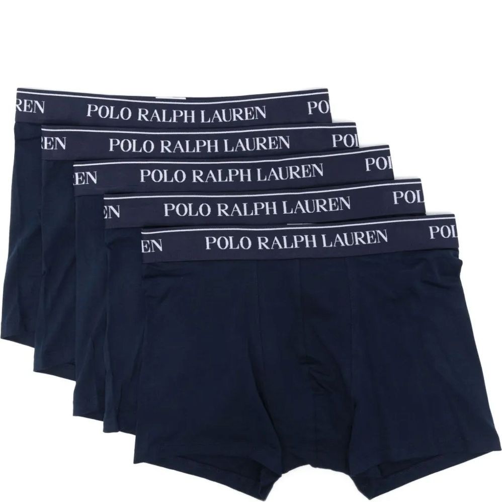 POLO RALPH LAUREN UW Ilginti apatiniai vyrams, Mėlyna, Classic trunk 5 pack 1