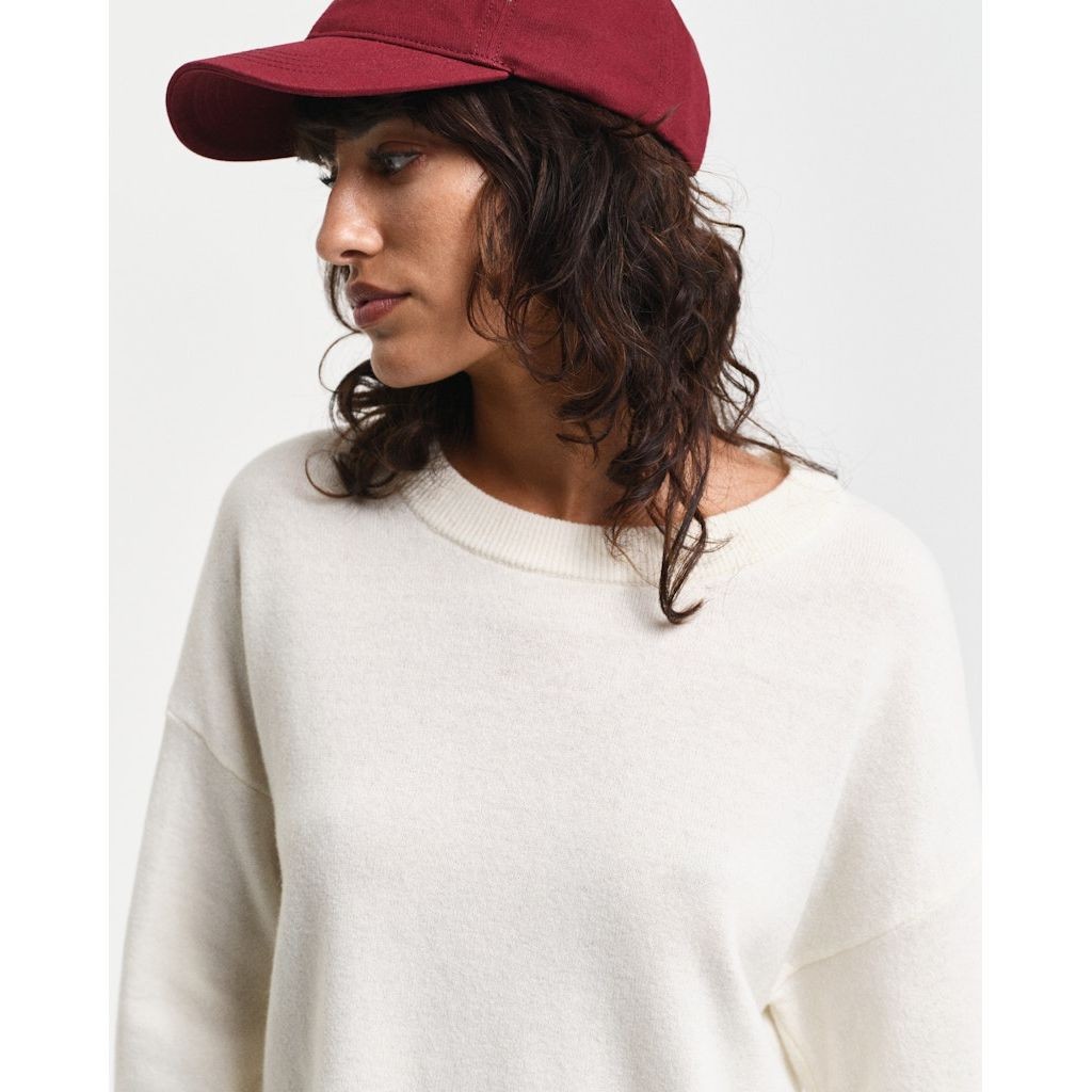 GANT Megztinis moterims, Balta, SUPERFINE LAMBSWOOL 4