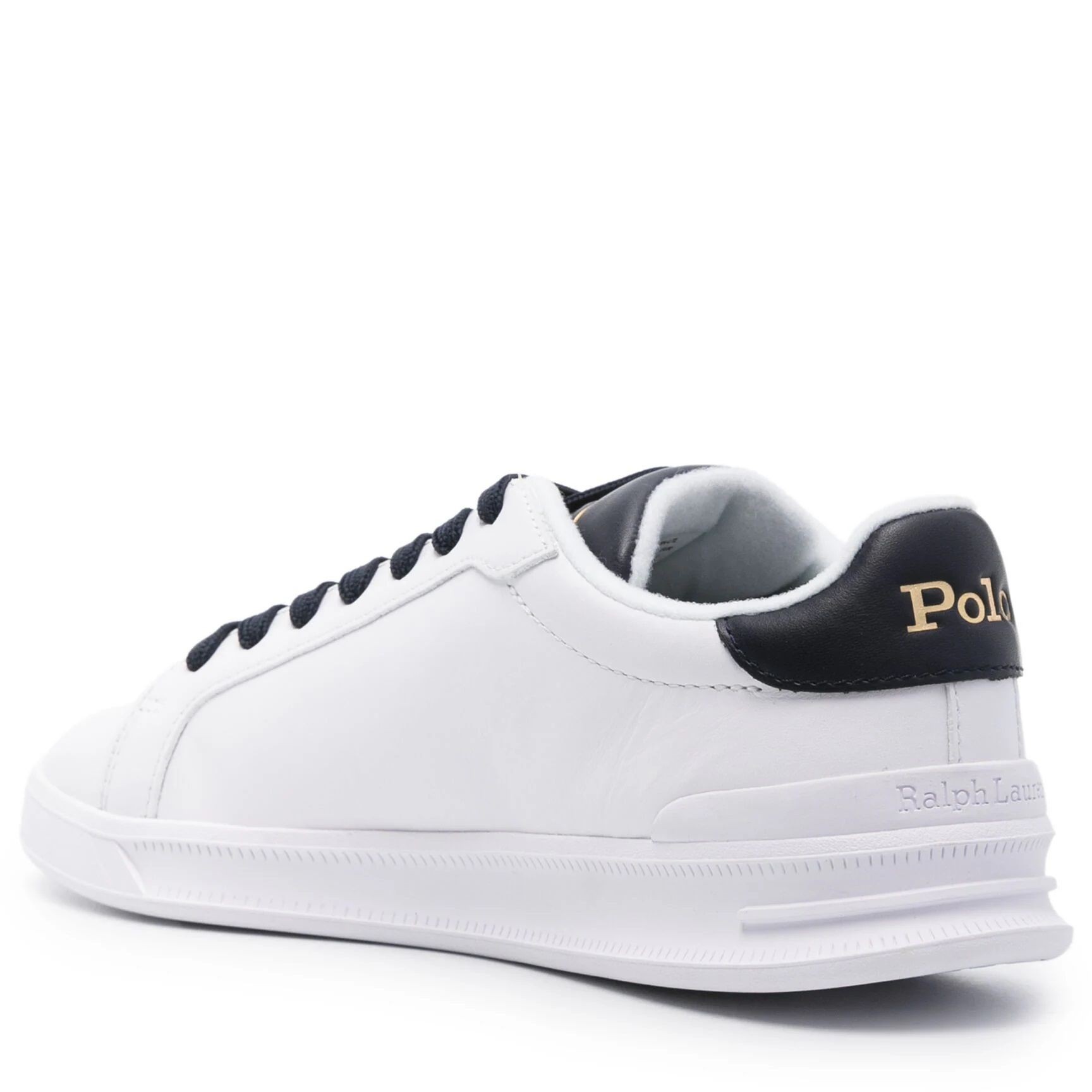 POLO RALPH LAUREN Laisvalaikio bateliai moterims, Balta, Low top lace sneakers 3