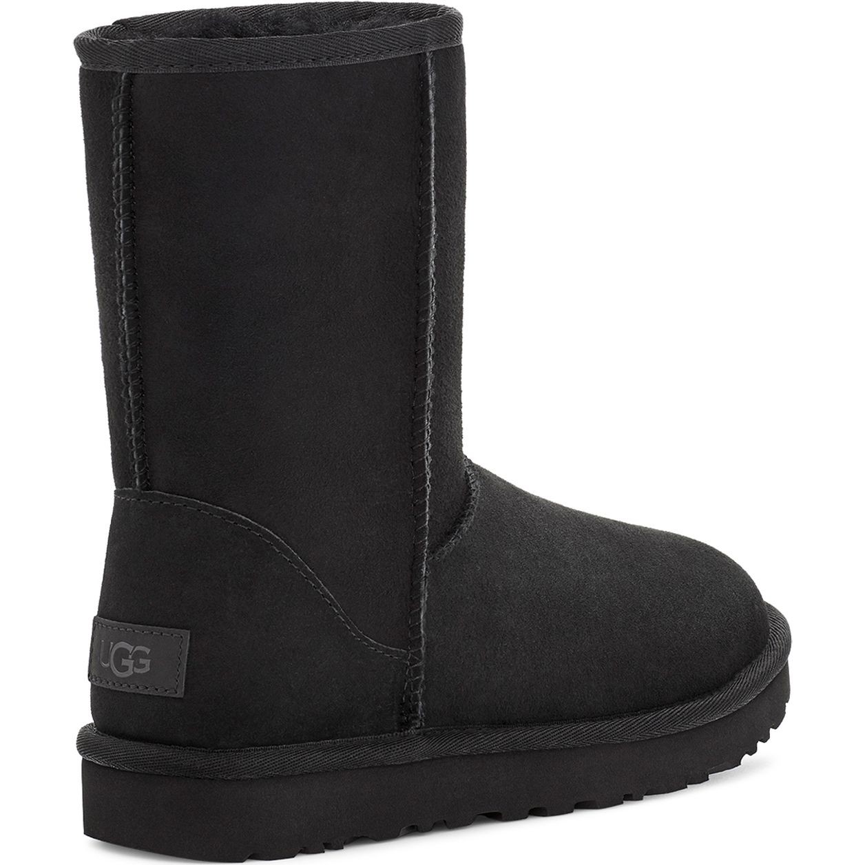 UGG Aulinukai moterims, Juoda, Classic Short II booties 4