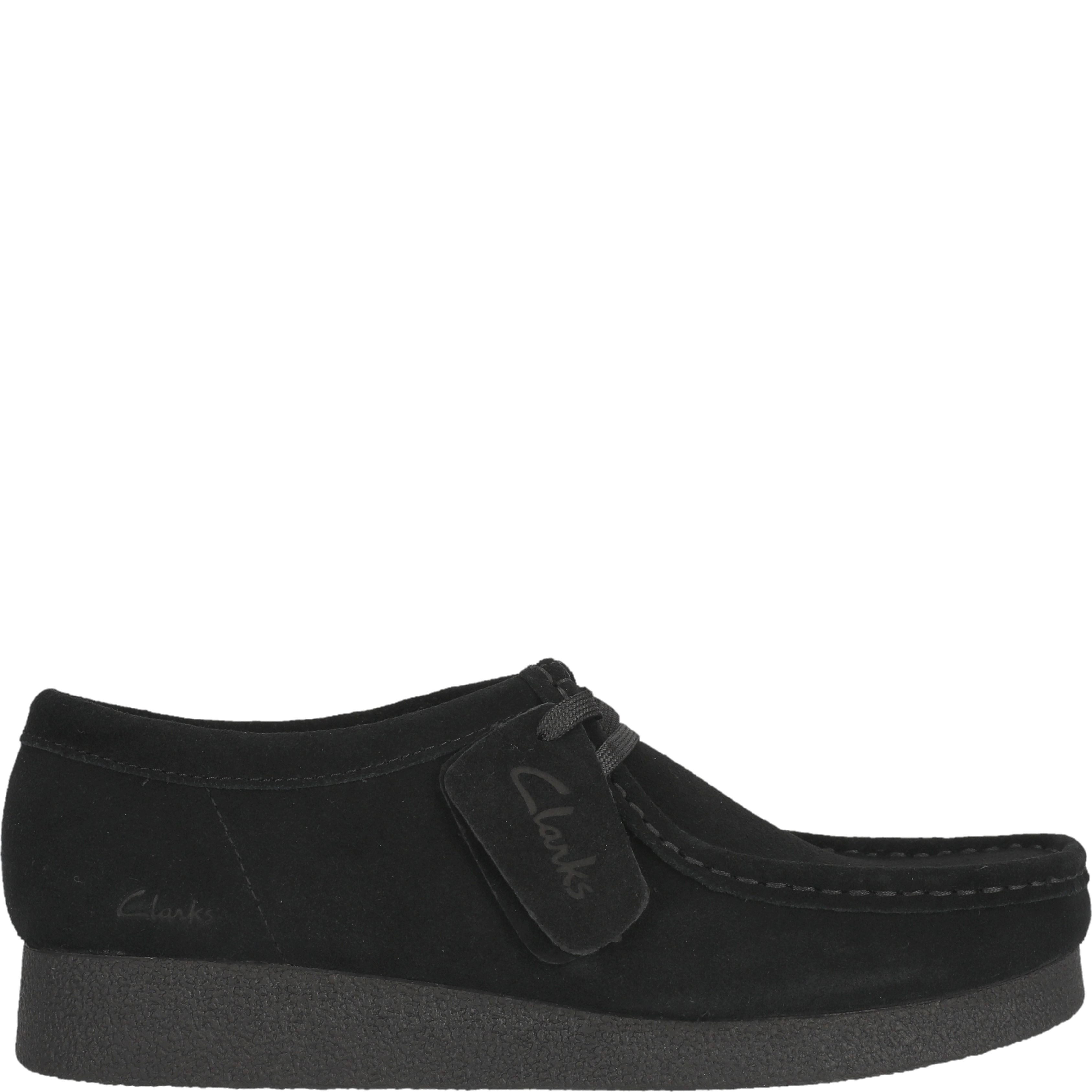 CLARKS Laisvalaikio bateliai moterims, Juoda, WallabeeEVOSh leisure 2