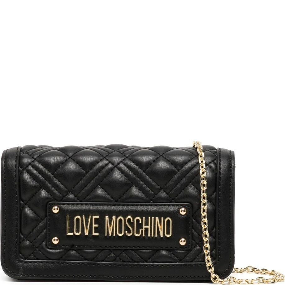 LOVE MOSCHINO Rankinė per petį moterims, Juoda, Crossbody 1