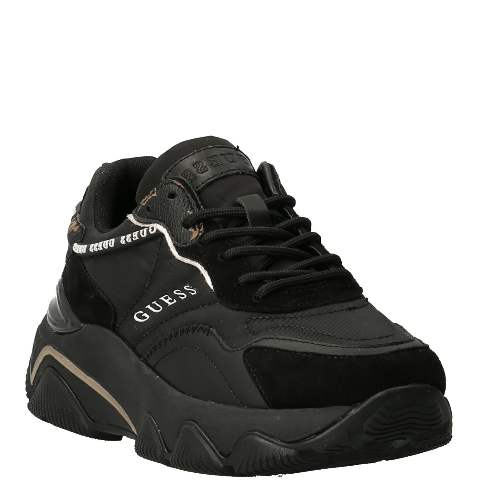 GUESS Laisvalaikio bateliai moterims, Juoda, MICOLA 2