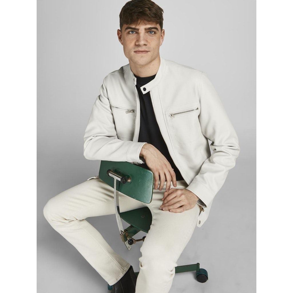 JACK & JONES Striukė vyrams, Balta, JJEROSS JACKET 6