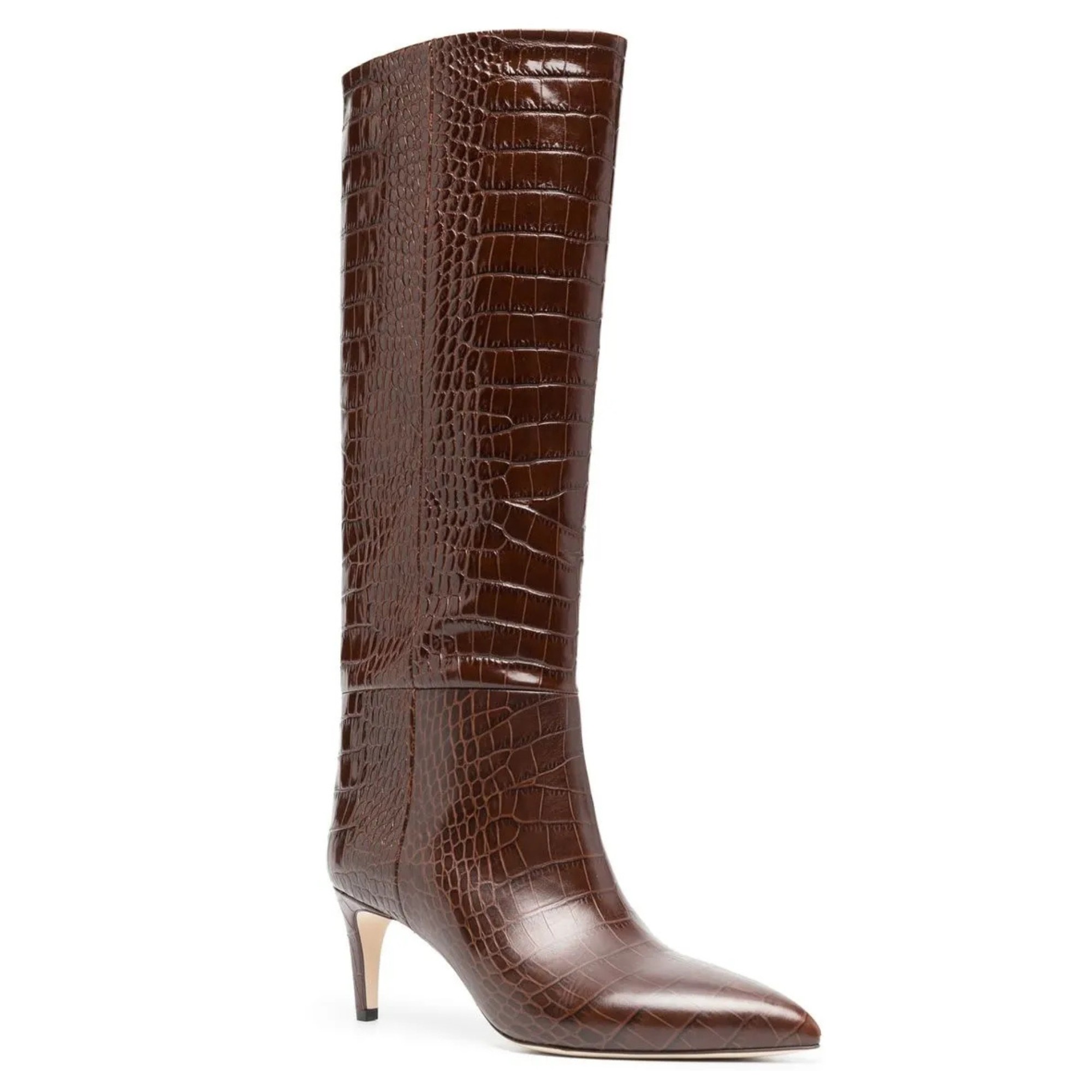 PARIS TEXAS Auliniai moterims, Ruda, Stiletto boot 60 1