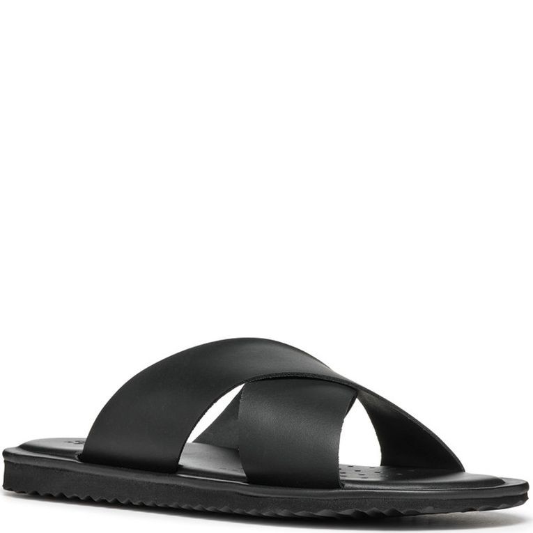 GEOX Šlepetės vyrams, Juoda, Erice sandals 2
