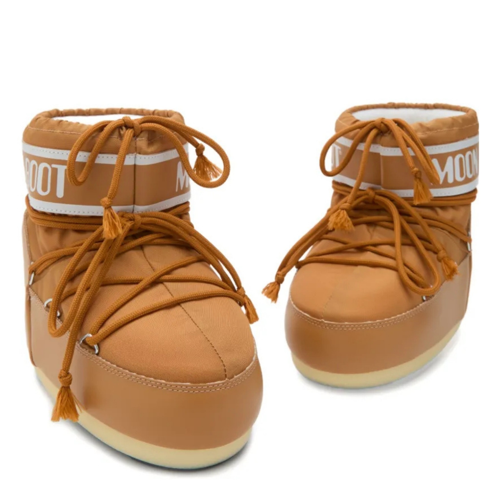 MOON BOOT Aulinukai moterims, Ruda, Mb icon low nylon boots 2
