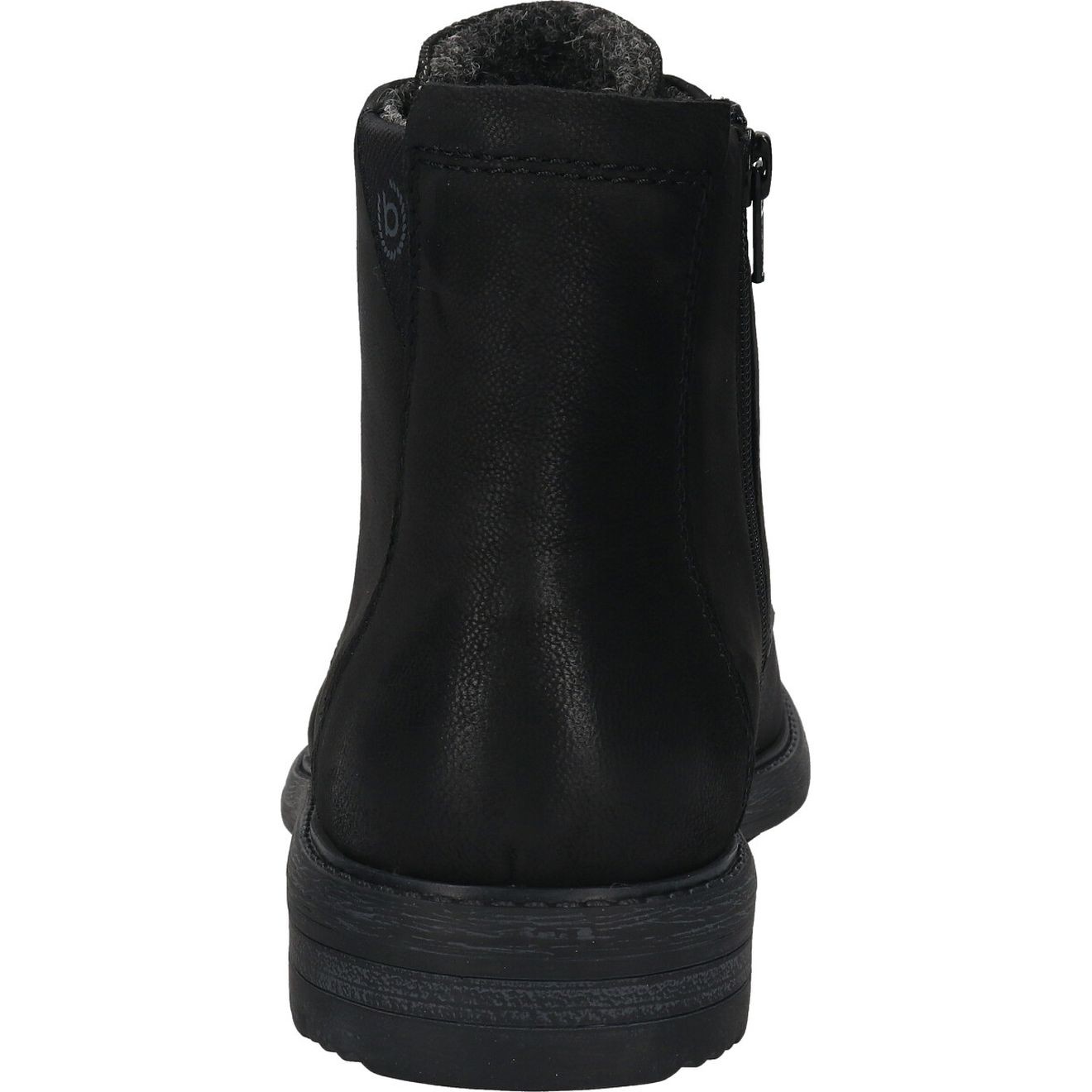 BUGATTI Pašiltinti aulinukai vyrams, Juoda, Wm Booties 3