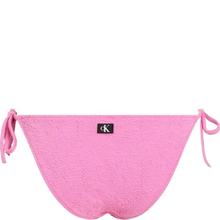 CALVIN KLEIN UW Apatinė kostiumėlio dalis moterims, Rožinė, String side tie 2
