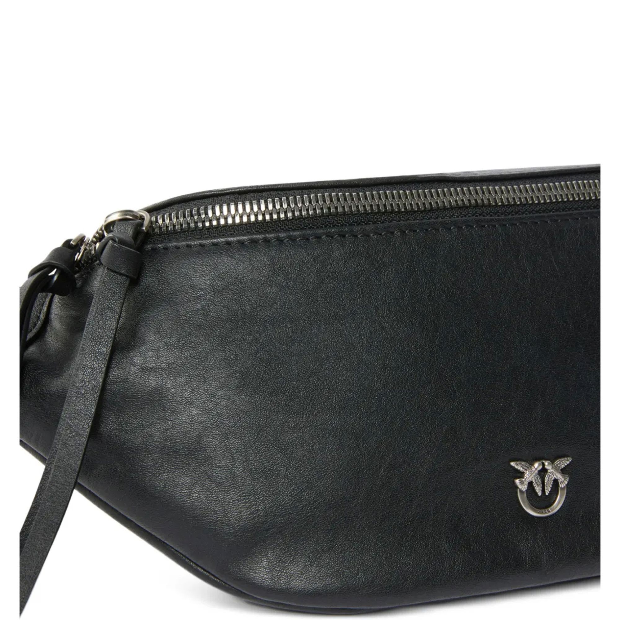 PINKO Rankinė per juosmenį moterims, Juoda, Small belt bag 3