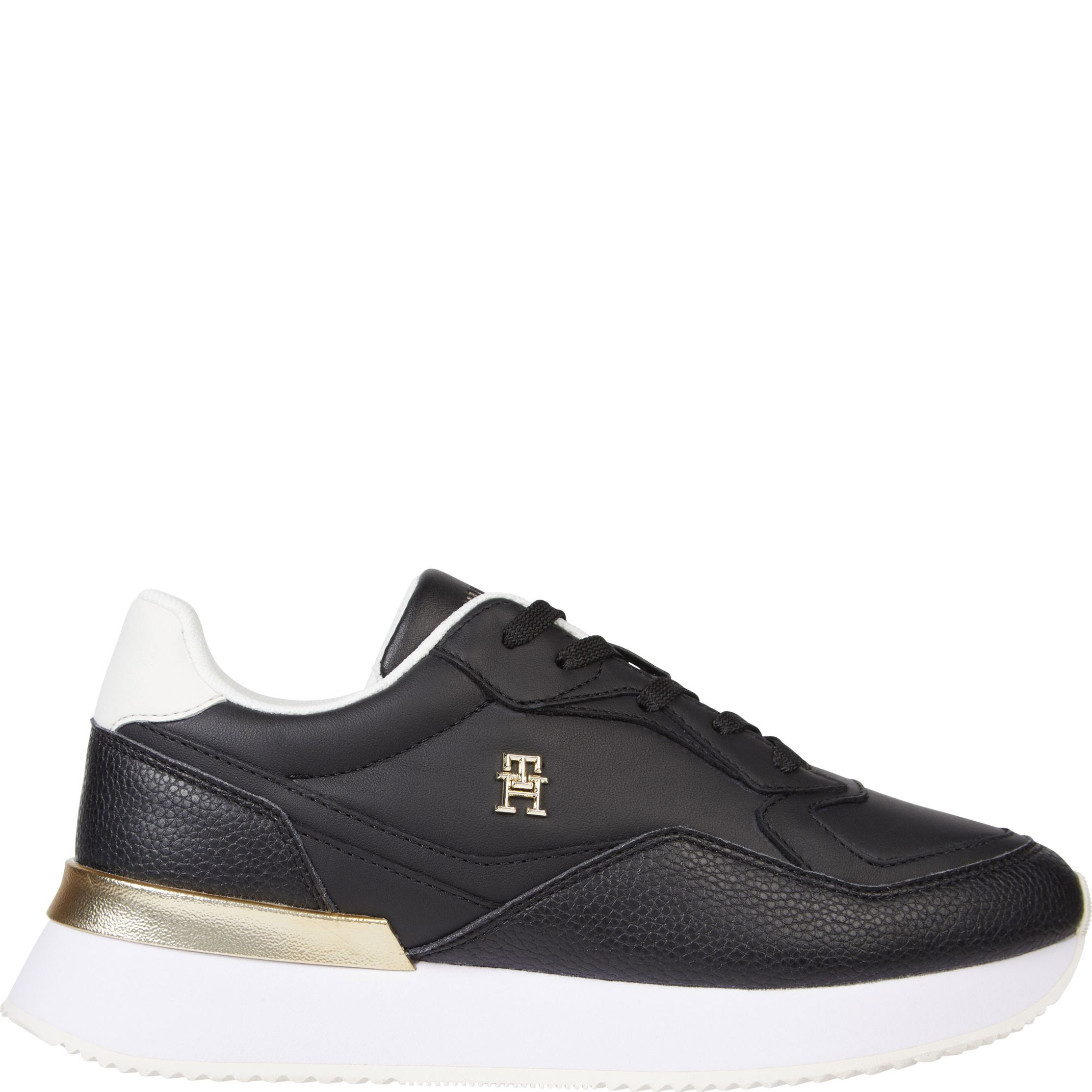 TOMMY HILFIGER Laisvalaikio bateliai moterims, Juoda, Chic chunky runner leisure 1