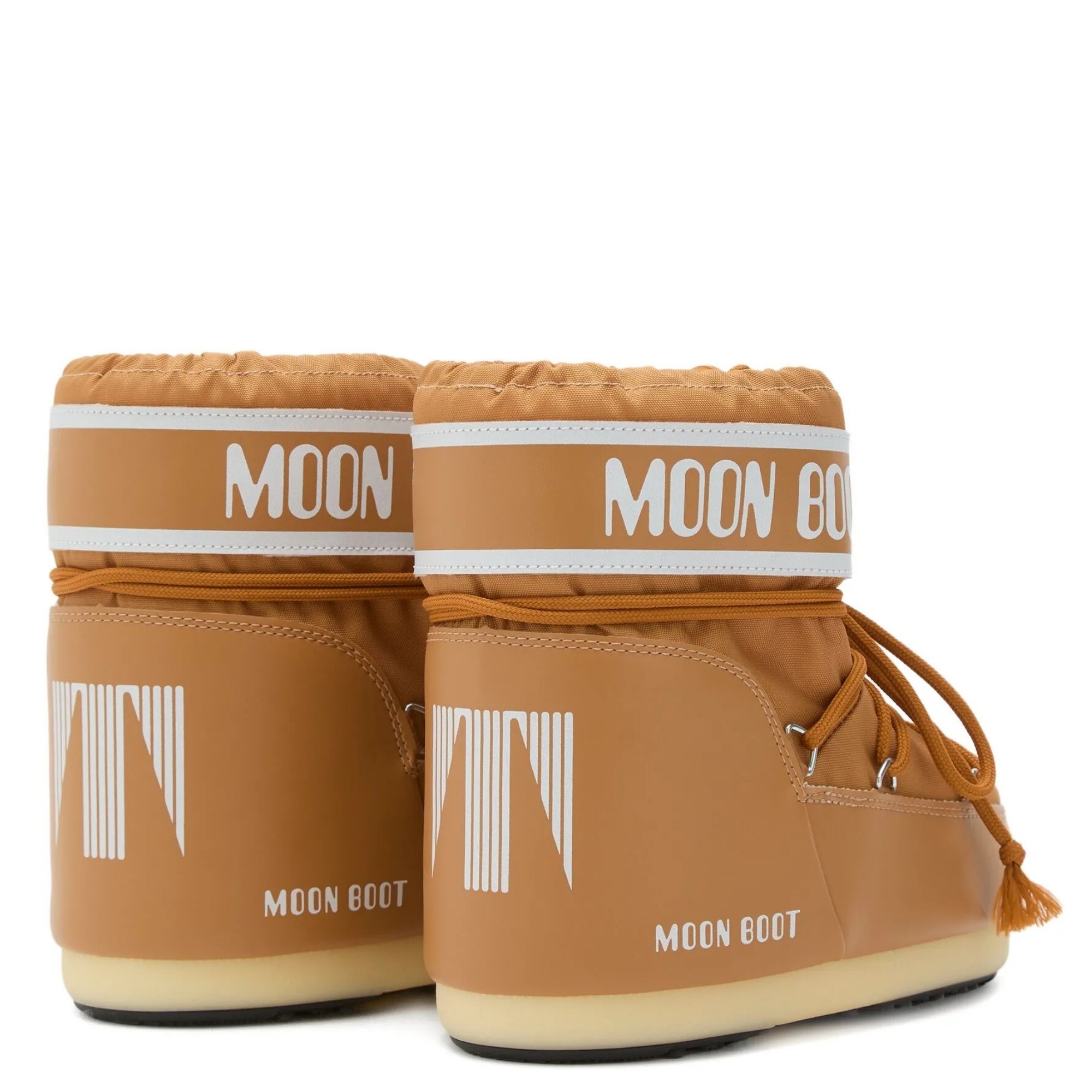 MOON BOOT Aulinukai moterims, Ruda, Mb icon low nylon boots 3