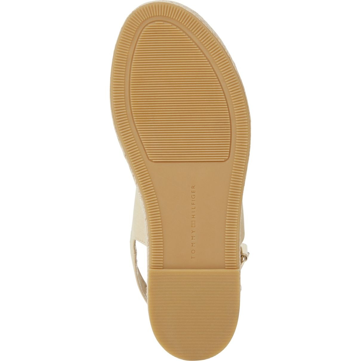 TOMMY HILFIGER Basutės moterims, Smėlio, Mid wedge sandal 5