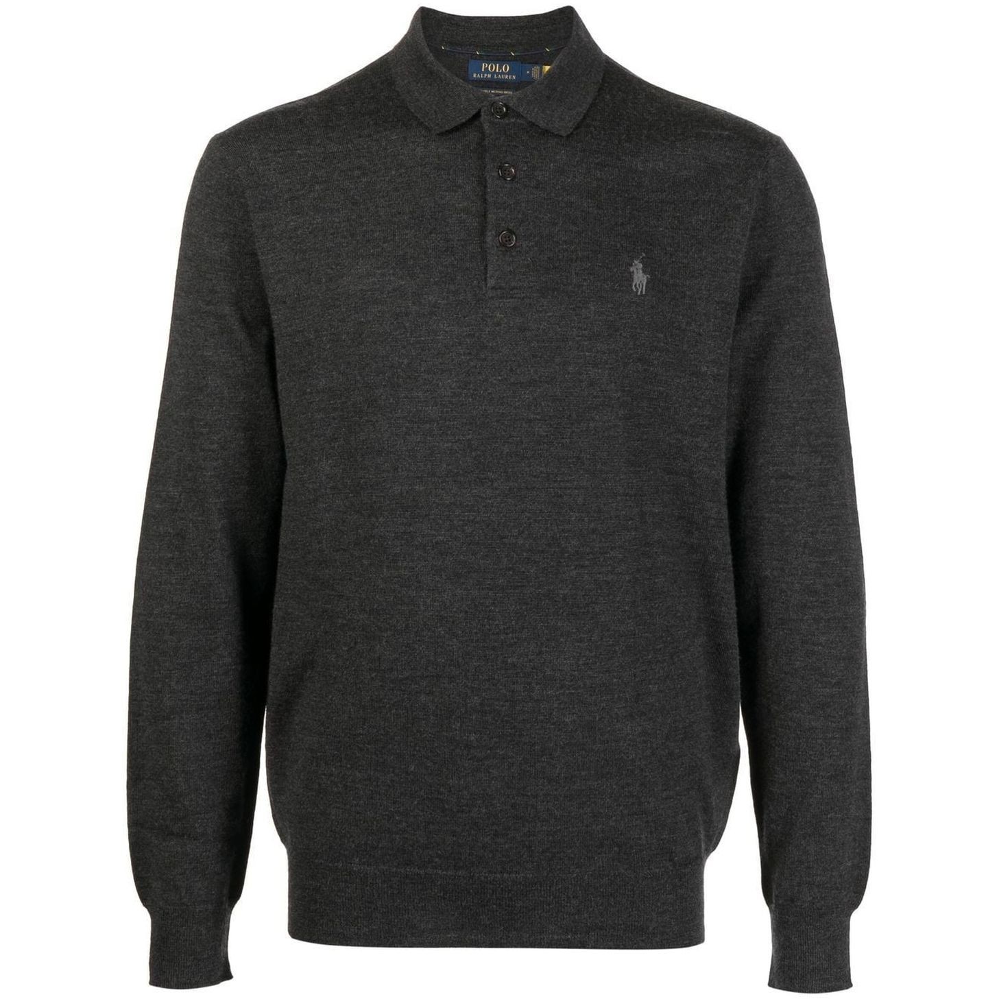 POLO RALPH LAUREN Sportinis nertinis vyrams, Pilka, Long sleeve pullover 1